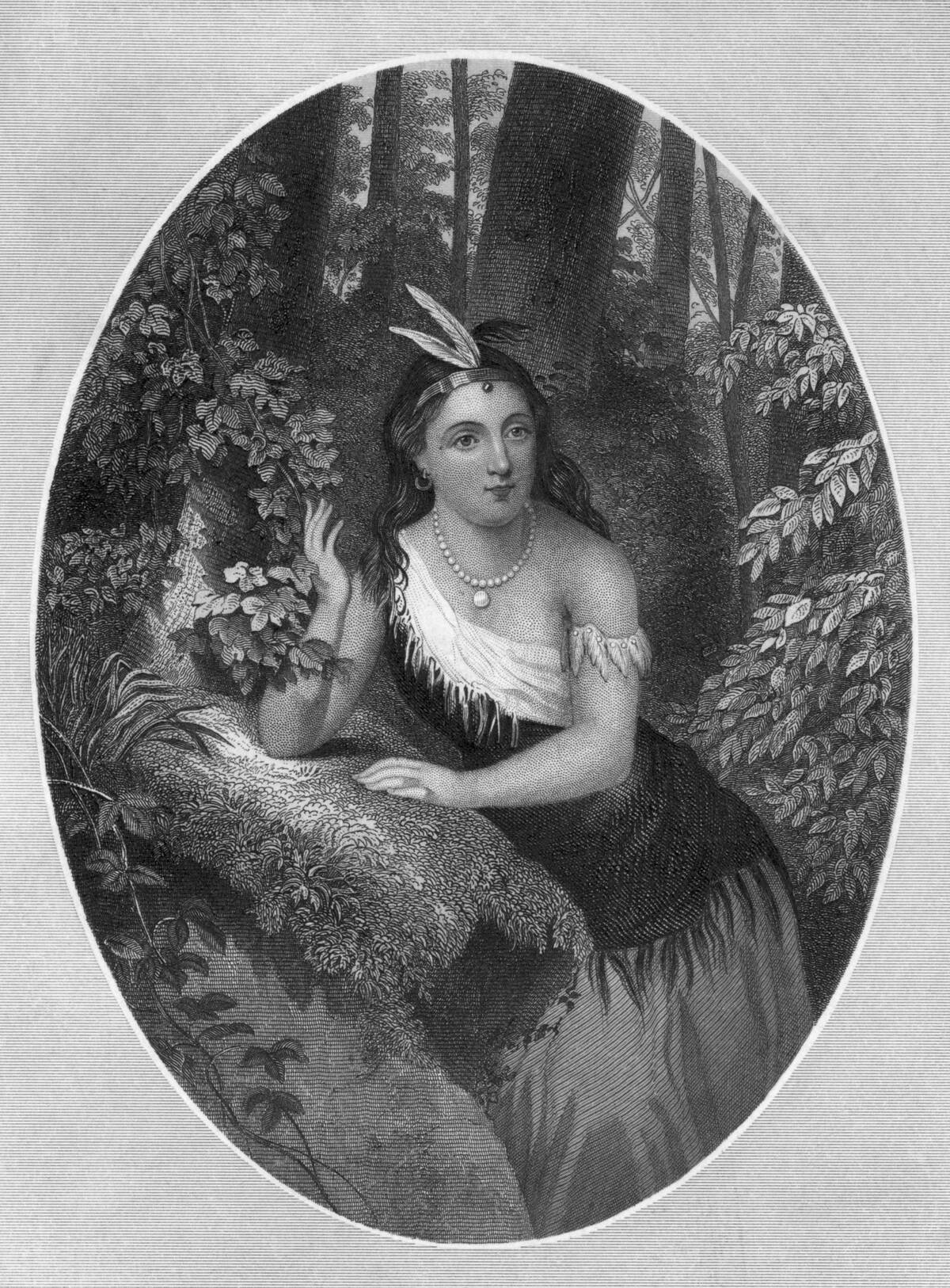 Portrait of Princess Pocahontas