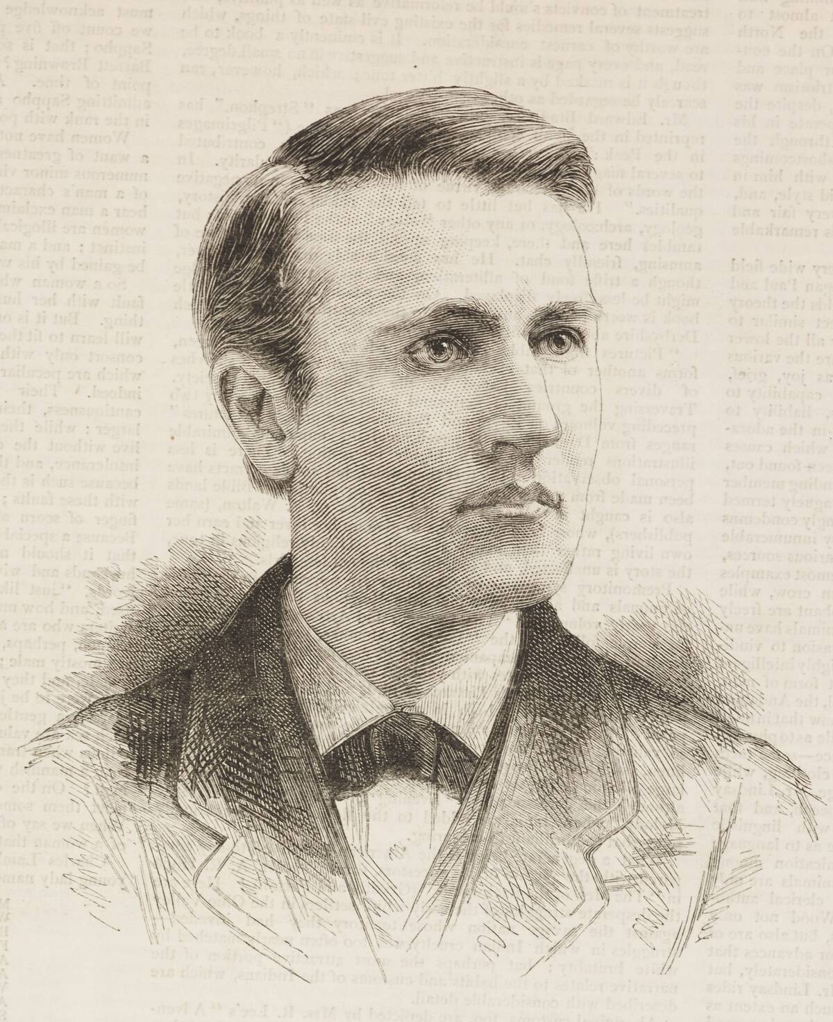Portrait of Thomas Alva Edison, The Graphic