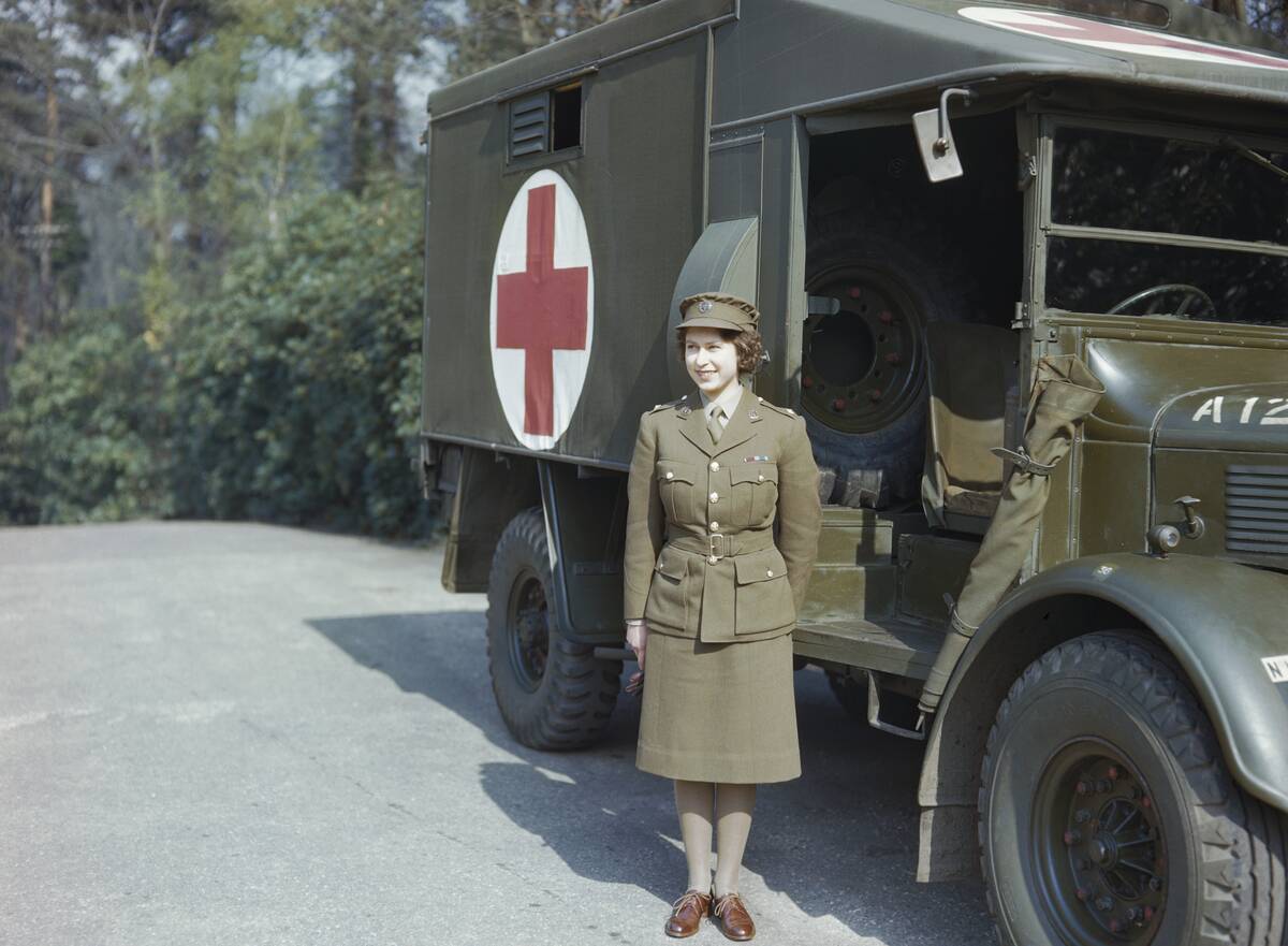 Princess Elizabeth In The Auxiliary Territorial Service, 1945