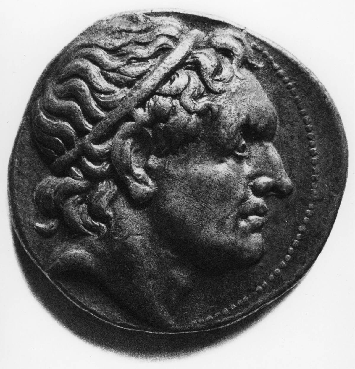 Ptolemy I Soter Ptolemy I Soter *367/366-283/282+ B.C Macedonian general Friend of Alexanders the Great, Governor of Egypt since 323, King of Egypt 306-283 - coin with his head / profile