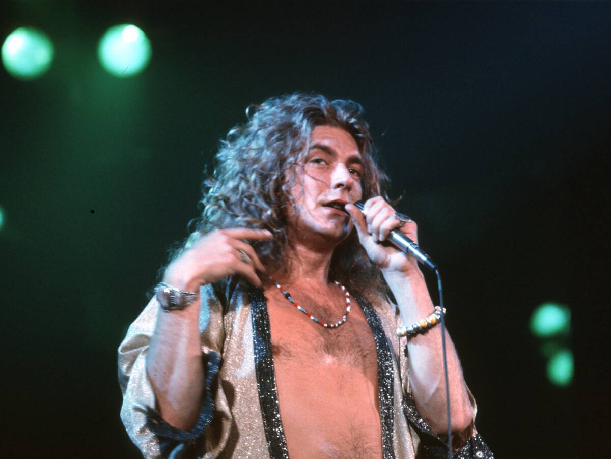 Robert Plant of Led Zeppelin
