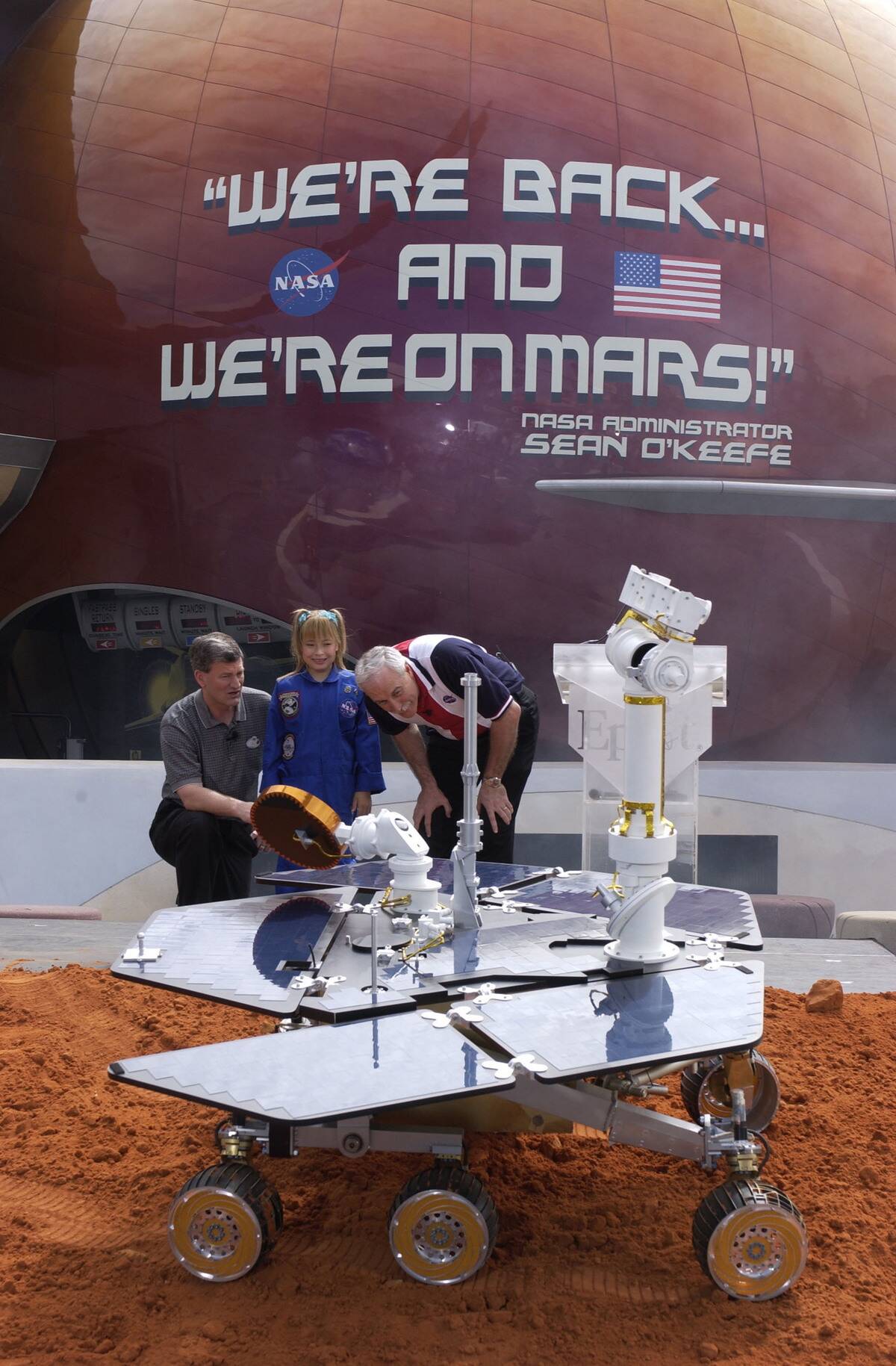 Simulated Mars Rover At Walt Disney World Resort