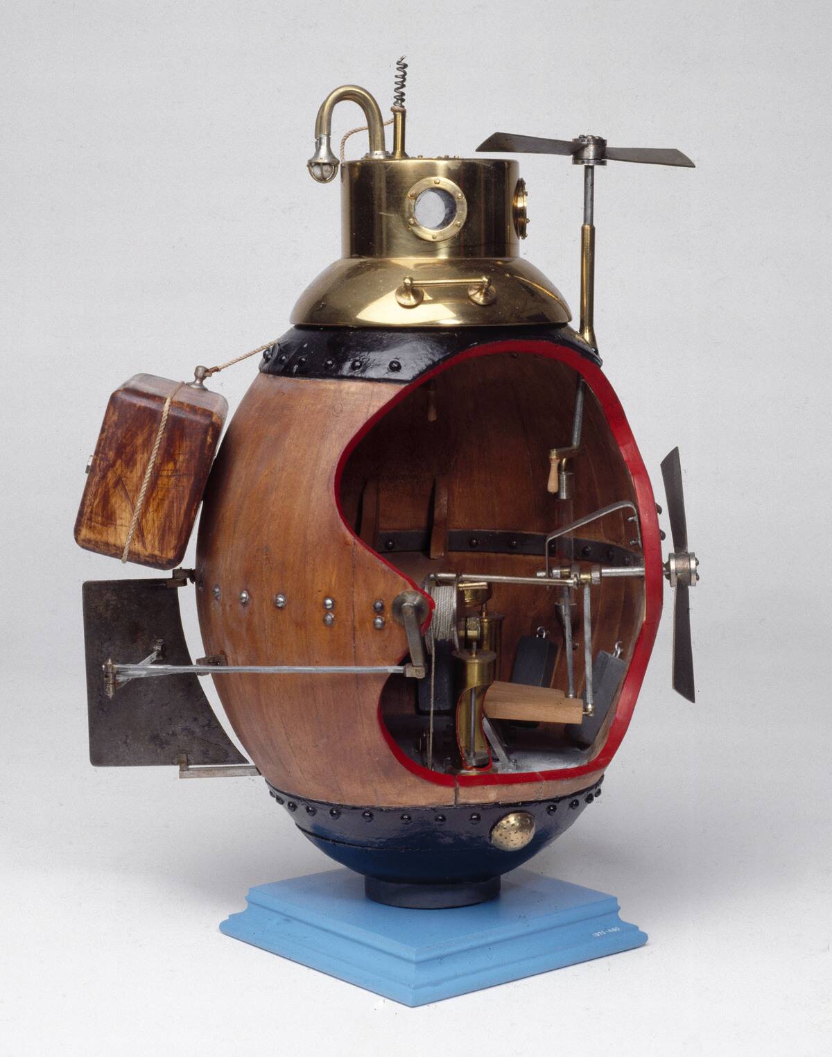 Submersible Turtle, 1776.
