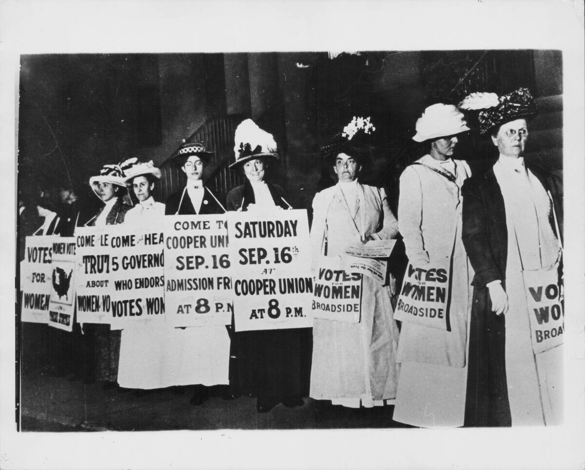 Suffragette Meeting