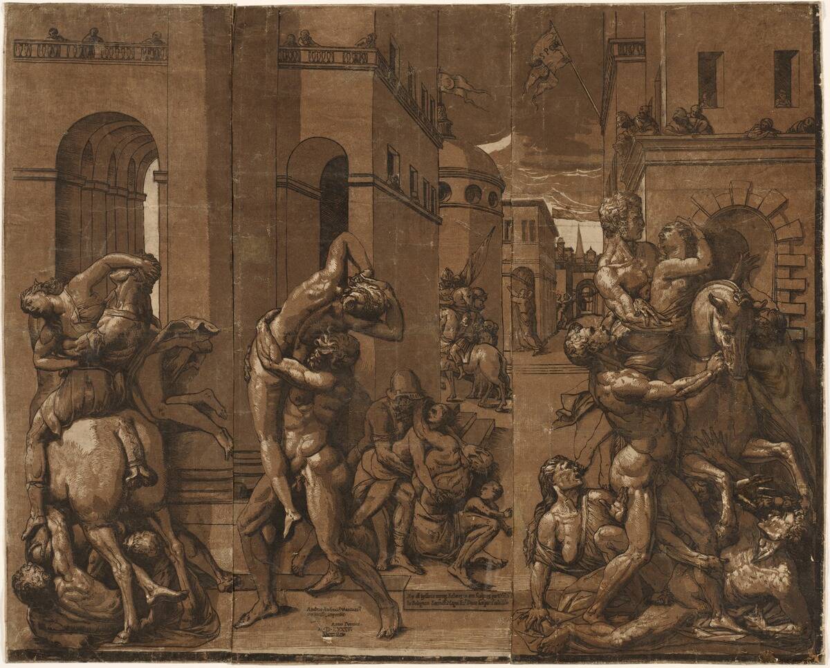 The Abduction Of The Sabine Women