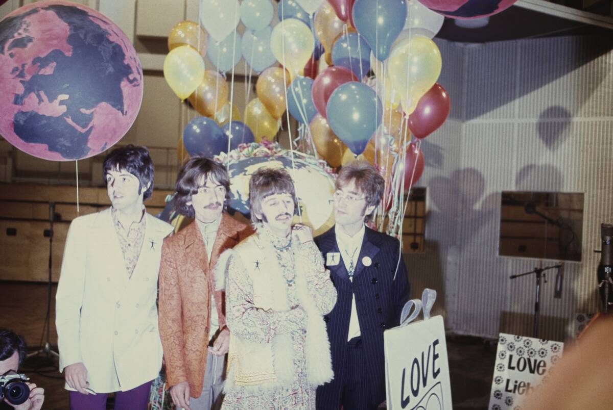 The Beatles With Balloons