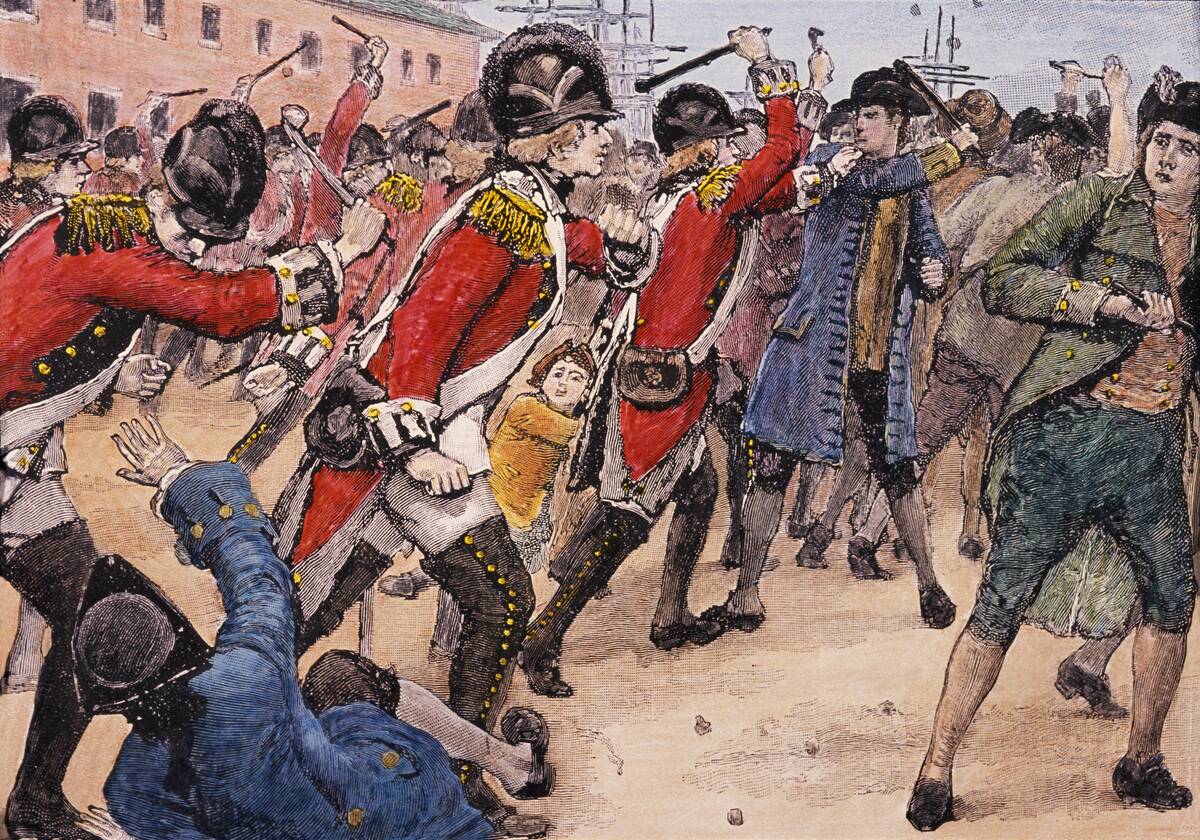 The Boston Massacre, March 5, 1770