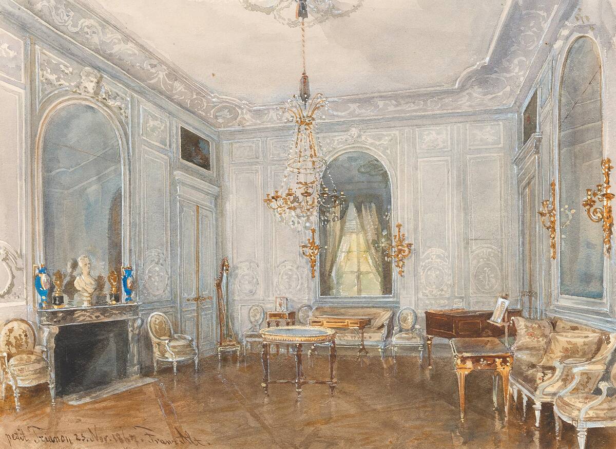 The Dining Room At The Petit Trianon