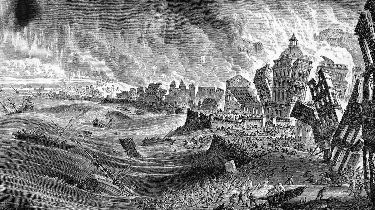 The Earthquake at Lisbon in 1755 by Pearson