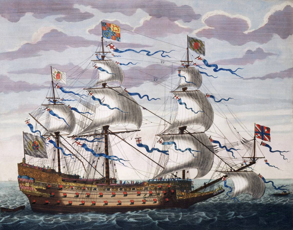The English Man-Of-War Royal