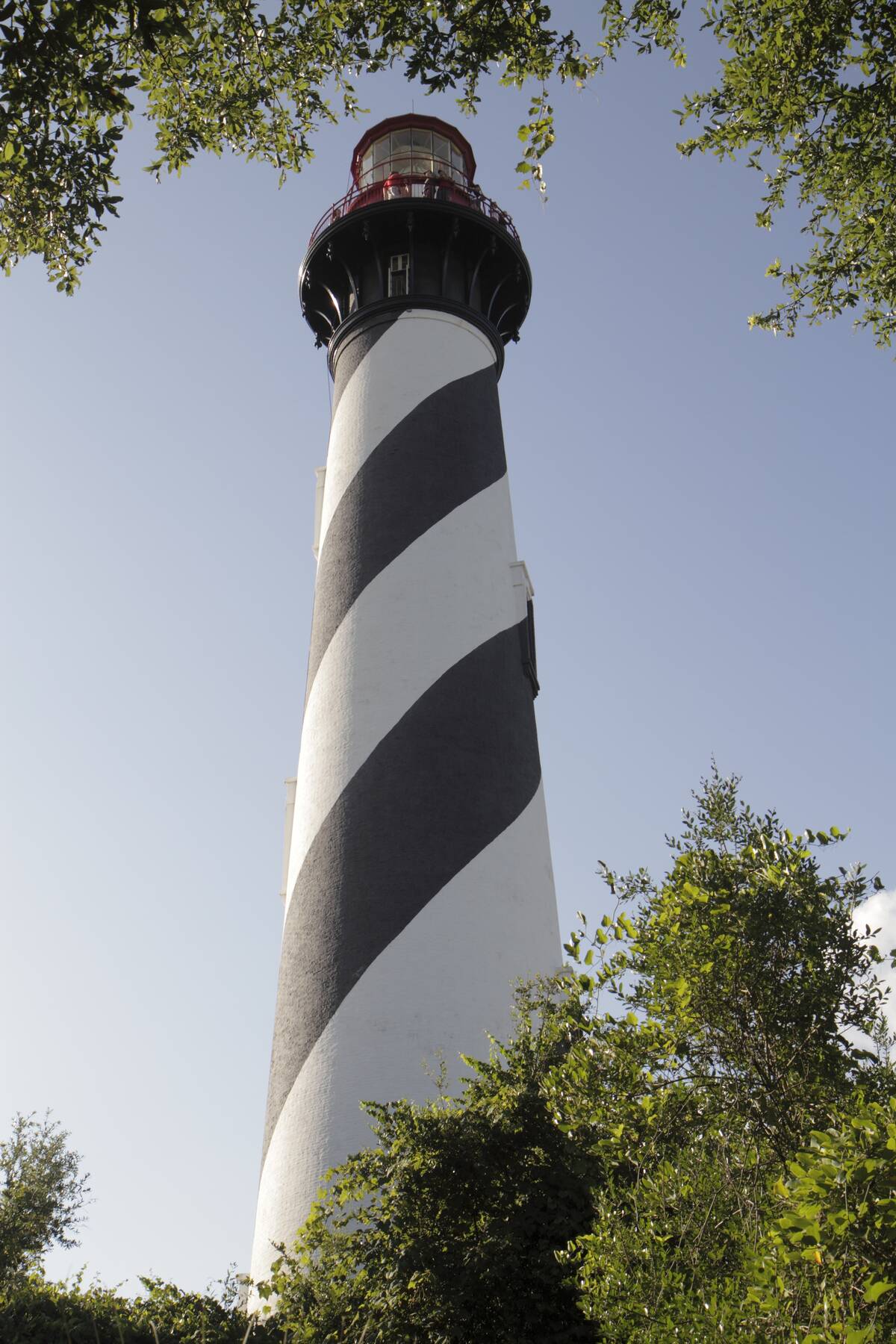 The exterior of the St. Augustine Lighthouse and Museum.