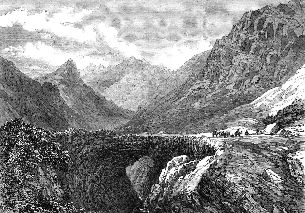 The Incas Bridge (Natural Formation)