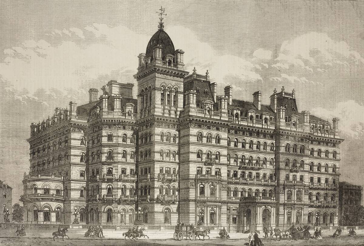 The Langham Hotel at Portland Place, London
