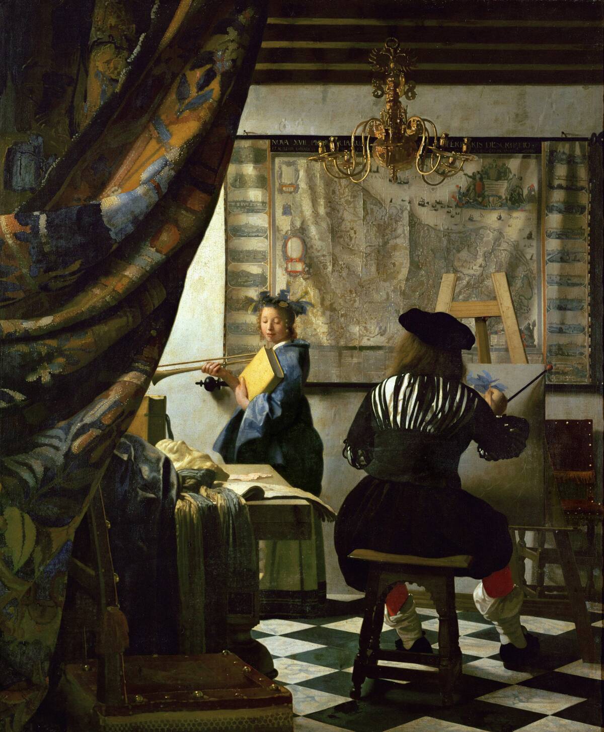 The painter and his model