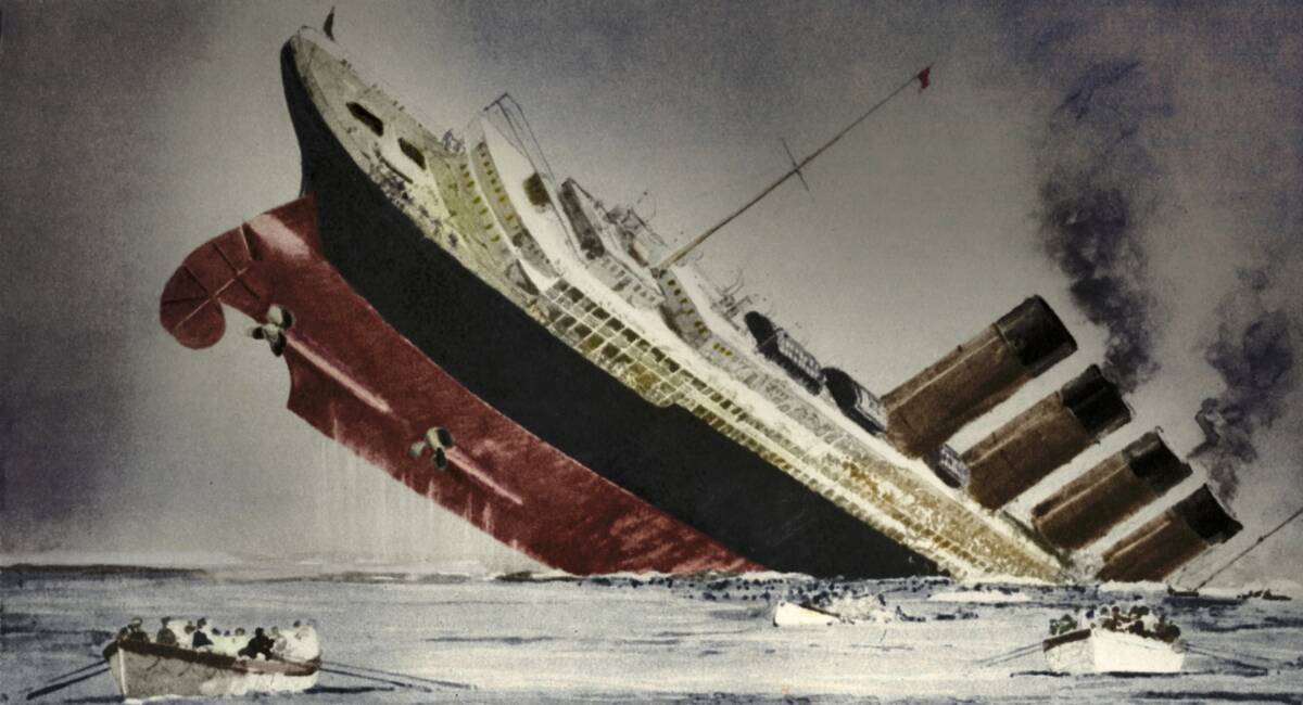 The Sinking Of The Lusitania, 7 May 1915