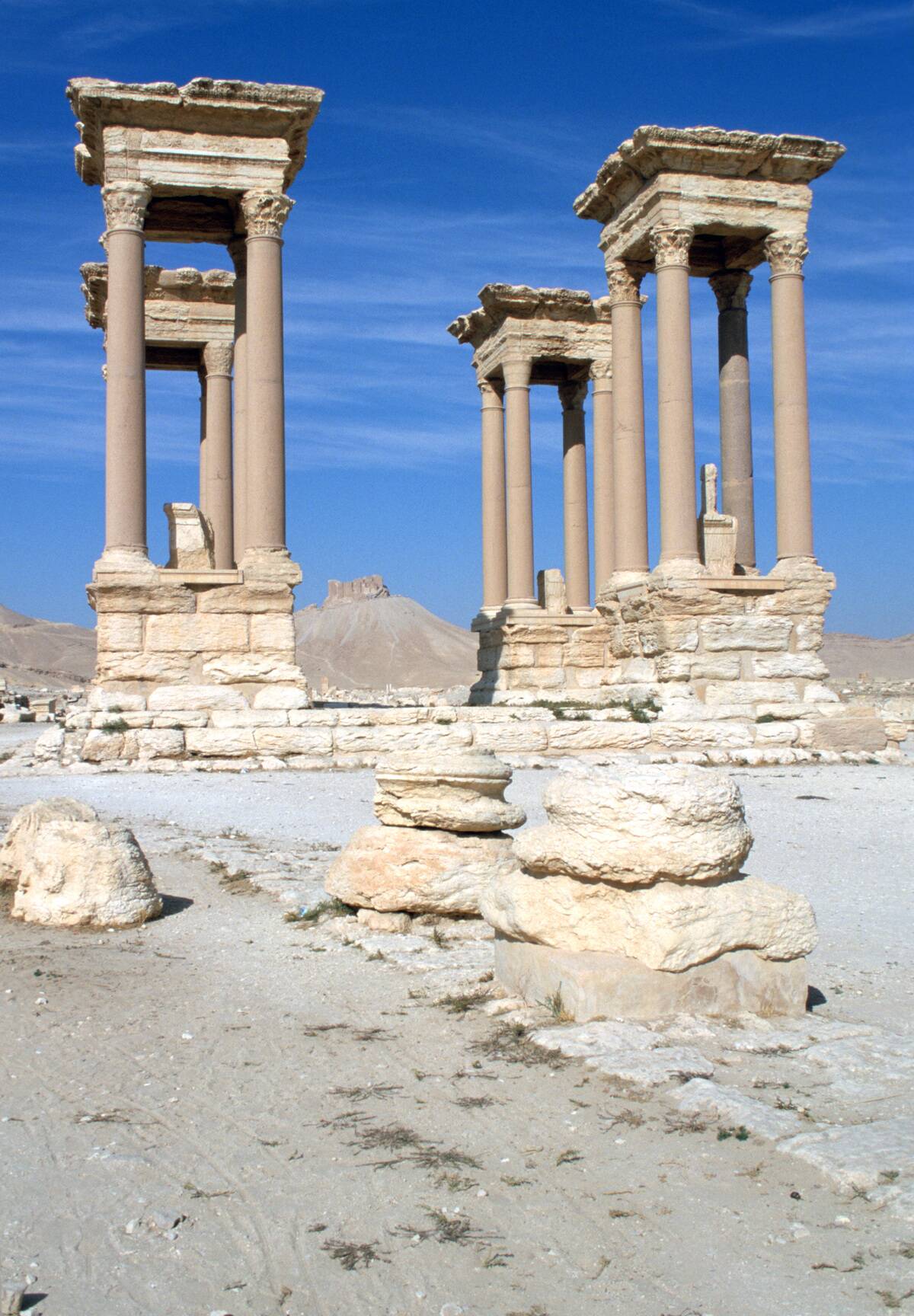 The Tetrapylon, Palmyra, Syria.