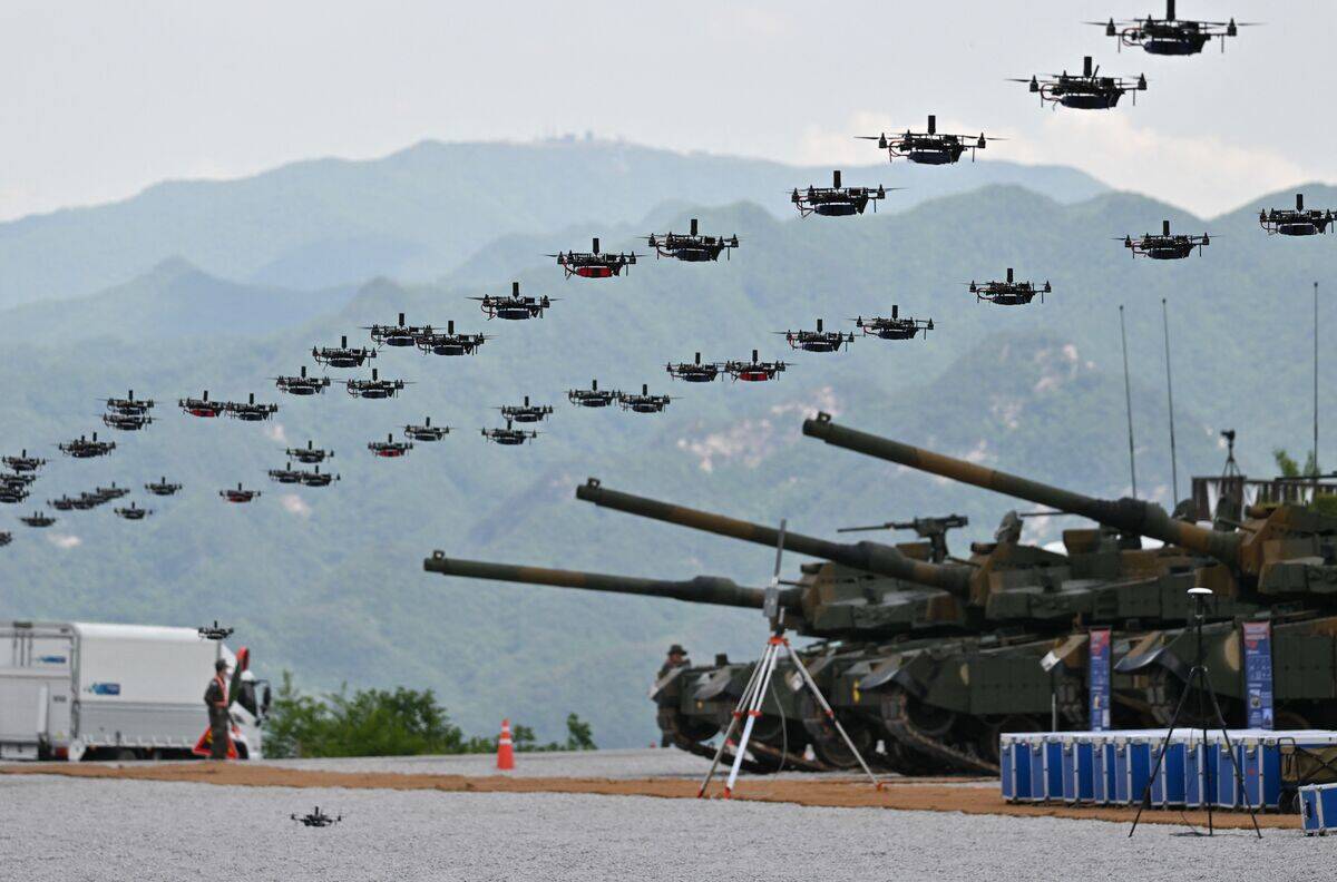 TOPSHOT-SKOREA-US-MILITARY-DRILL