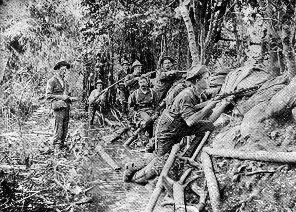 Trench Near Manila