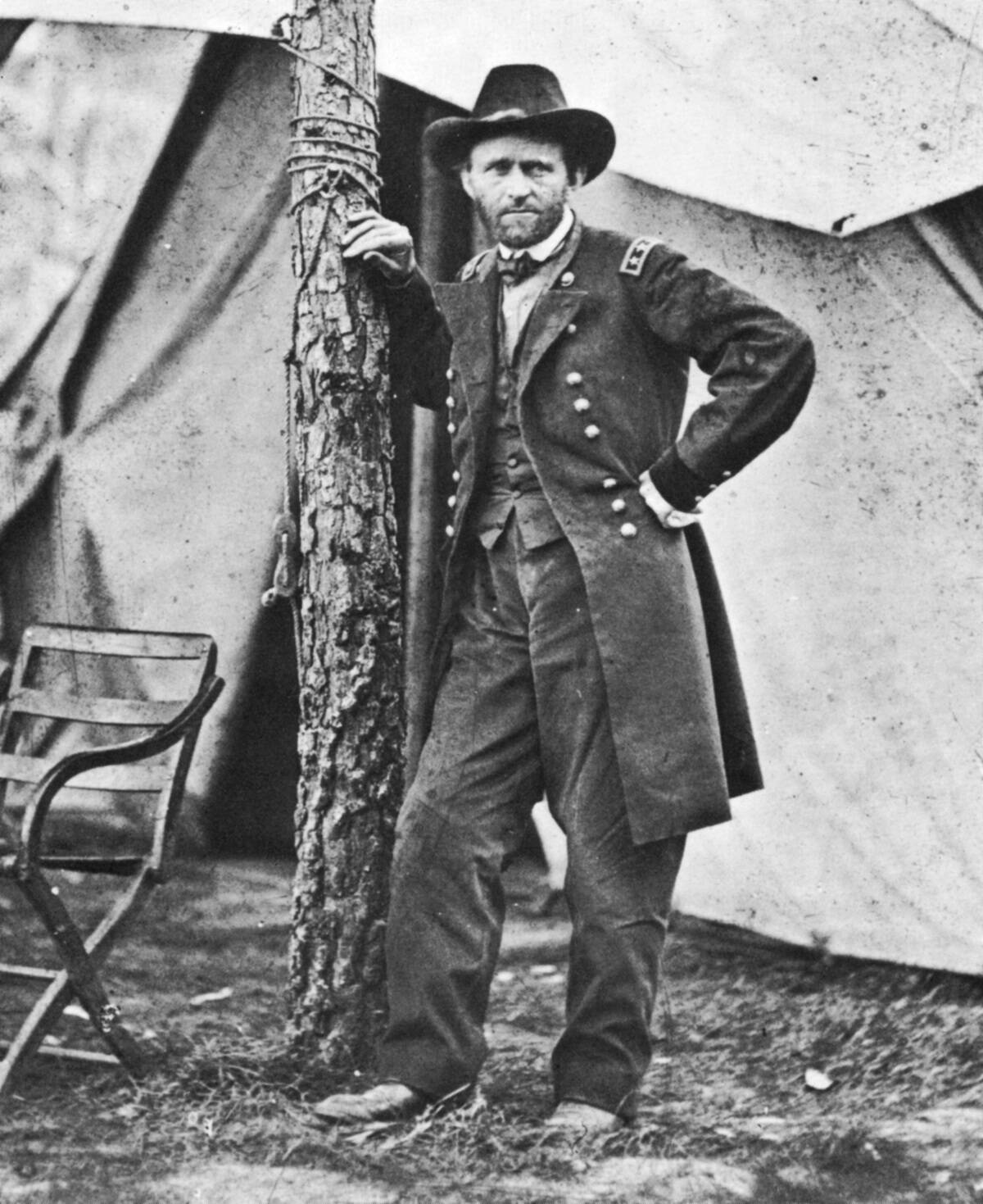 Ulysses S Grant (1822-1885), American soldier and statesman, c1860s.