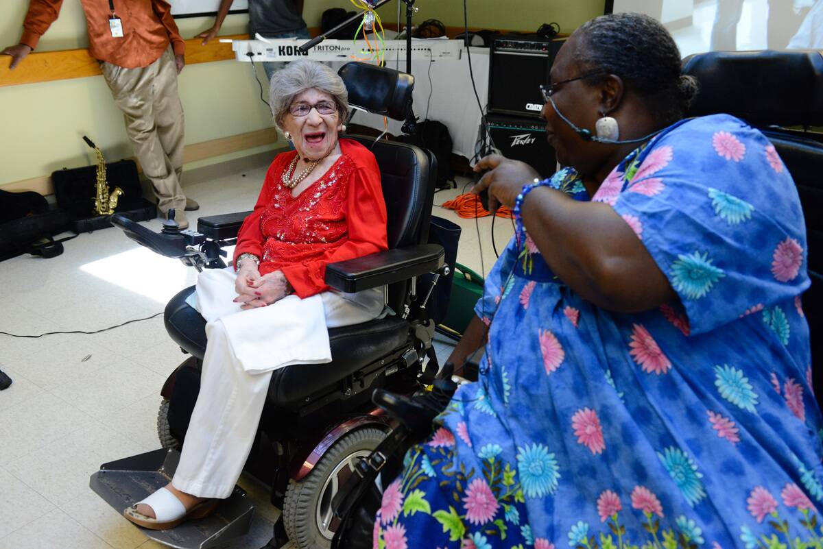 Veteran Alyce Dixon celebrated her 105th birthday...