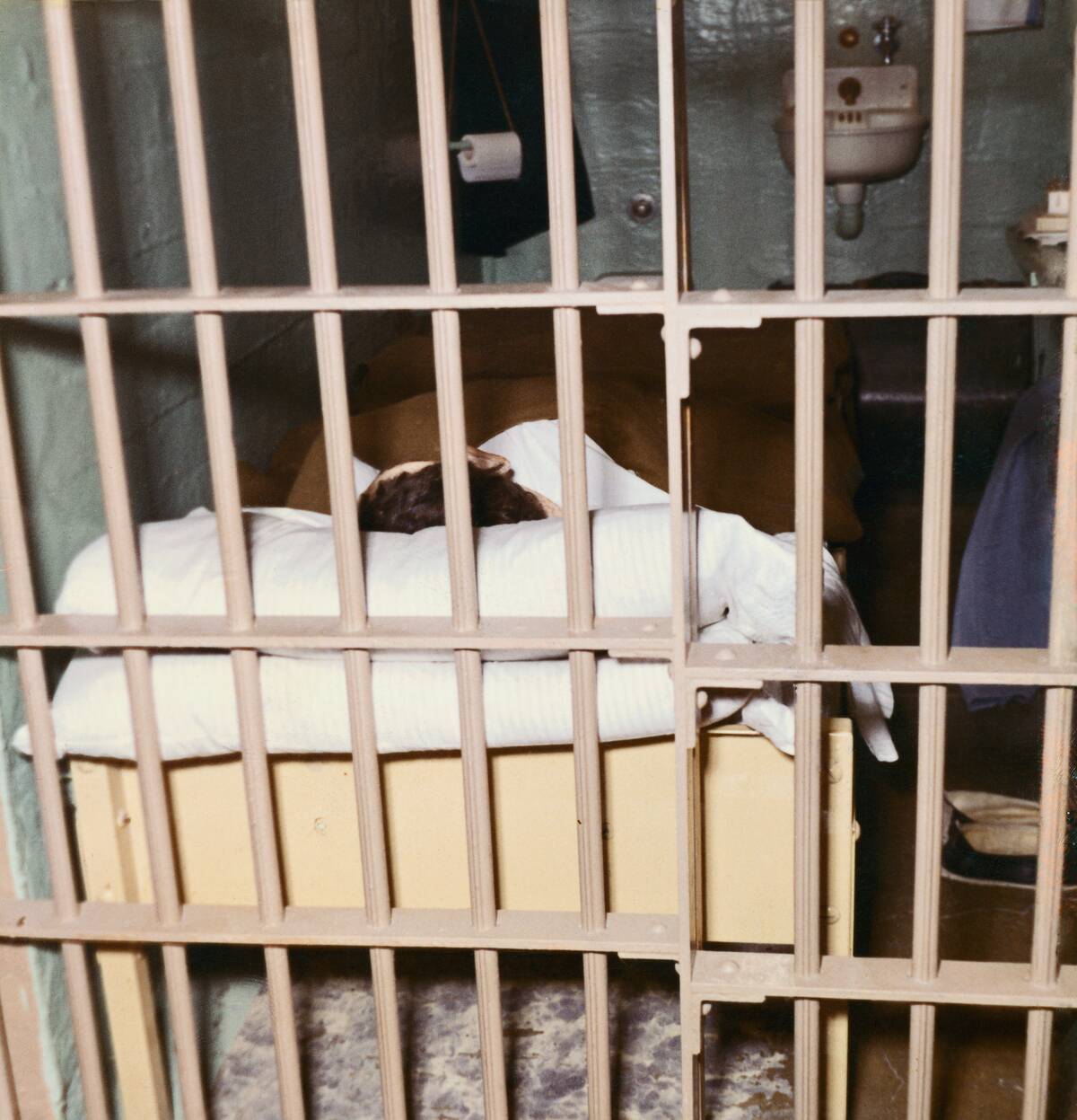View of Alcatraz Cell After Breakout