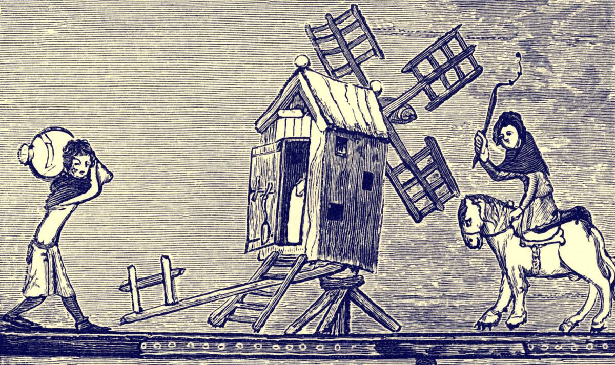 Windmill in England, c. 1338 - 1344