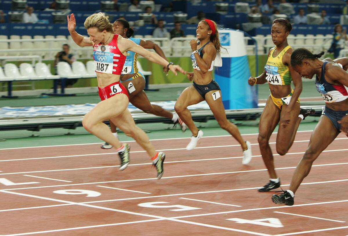 Womens 100m Finals