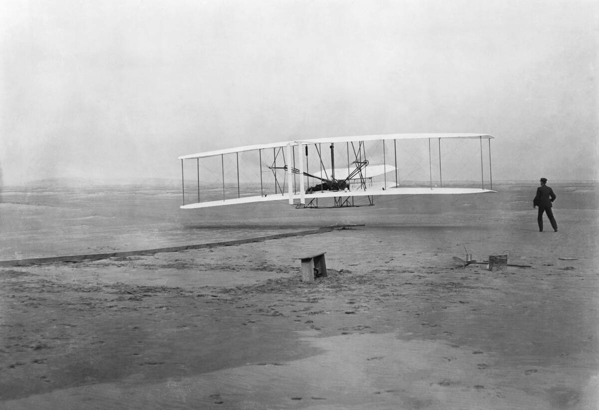 Wright Brothers' First Flight