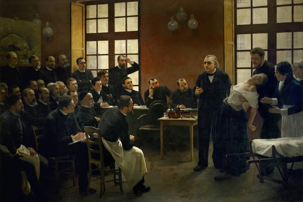 A lesson on hysteria by Jean Martin