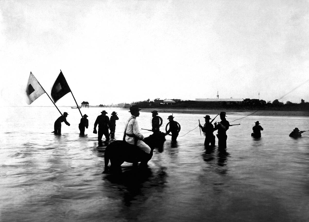 Advance On Left Of American Lines