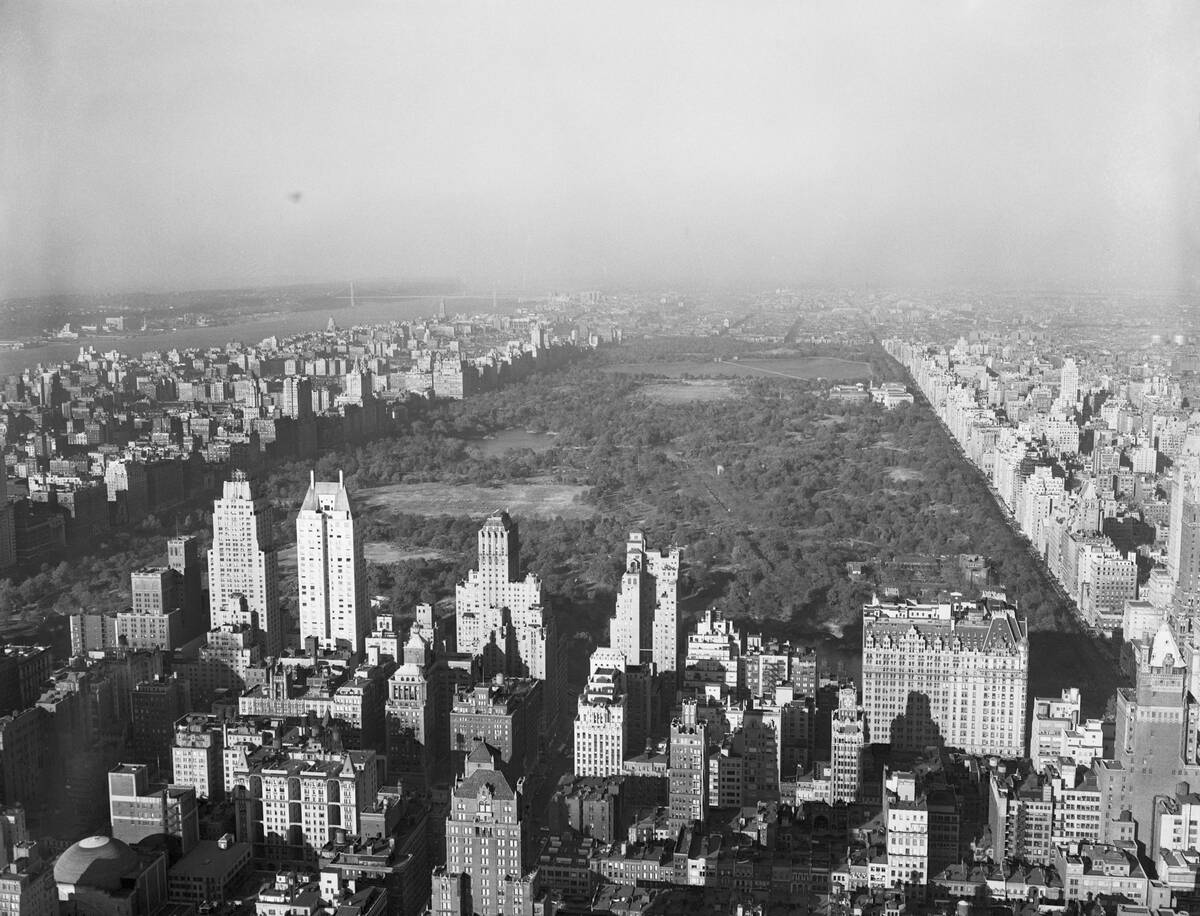 Aerial View of Central Park