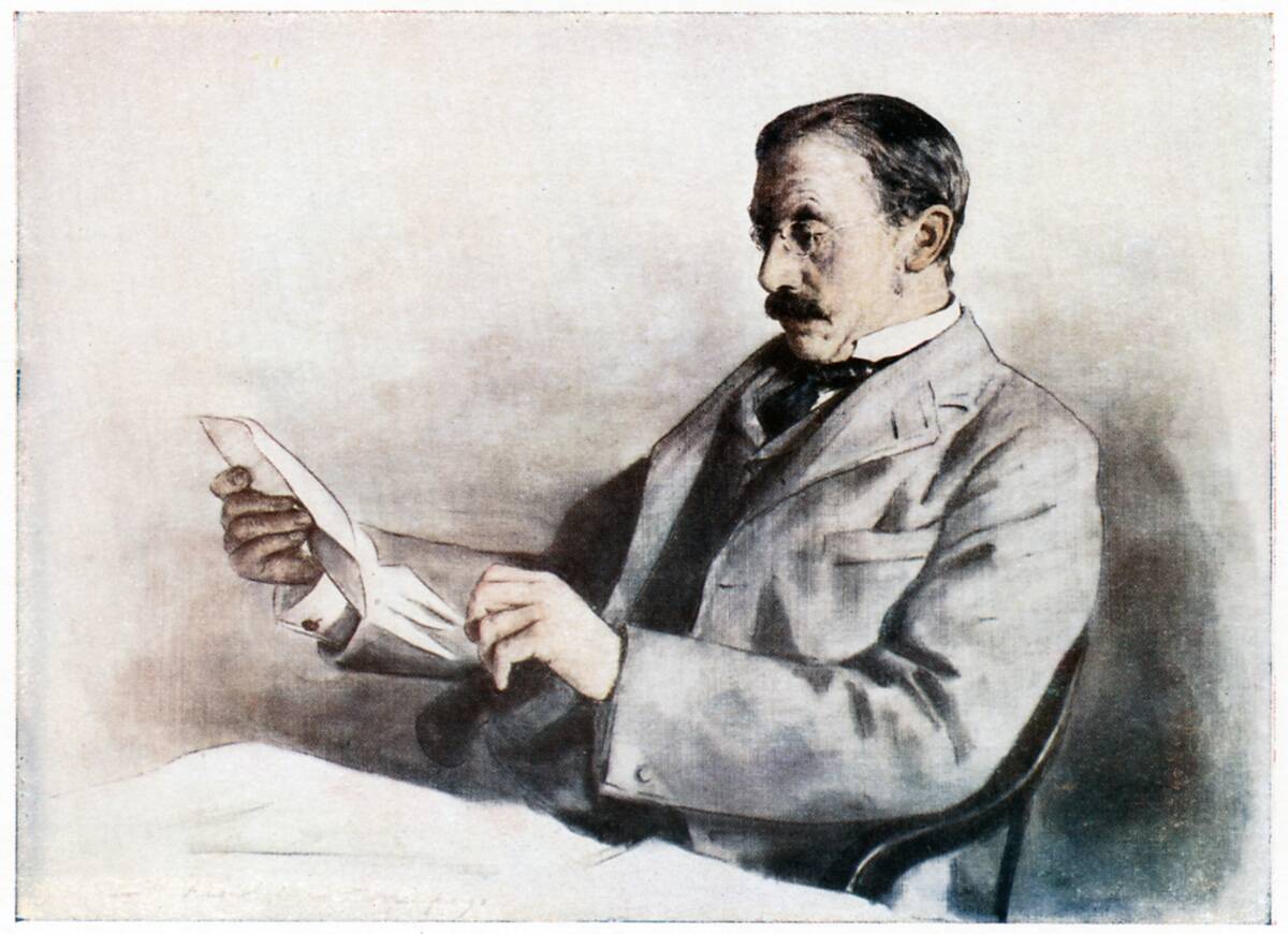 Alfred Milner, 1st Viscount Milner, British statesman, early 20th century. Artist: Mortimer L Menpes