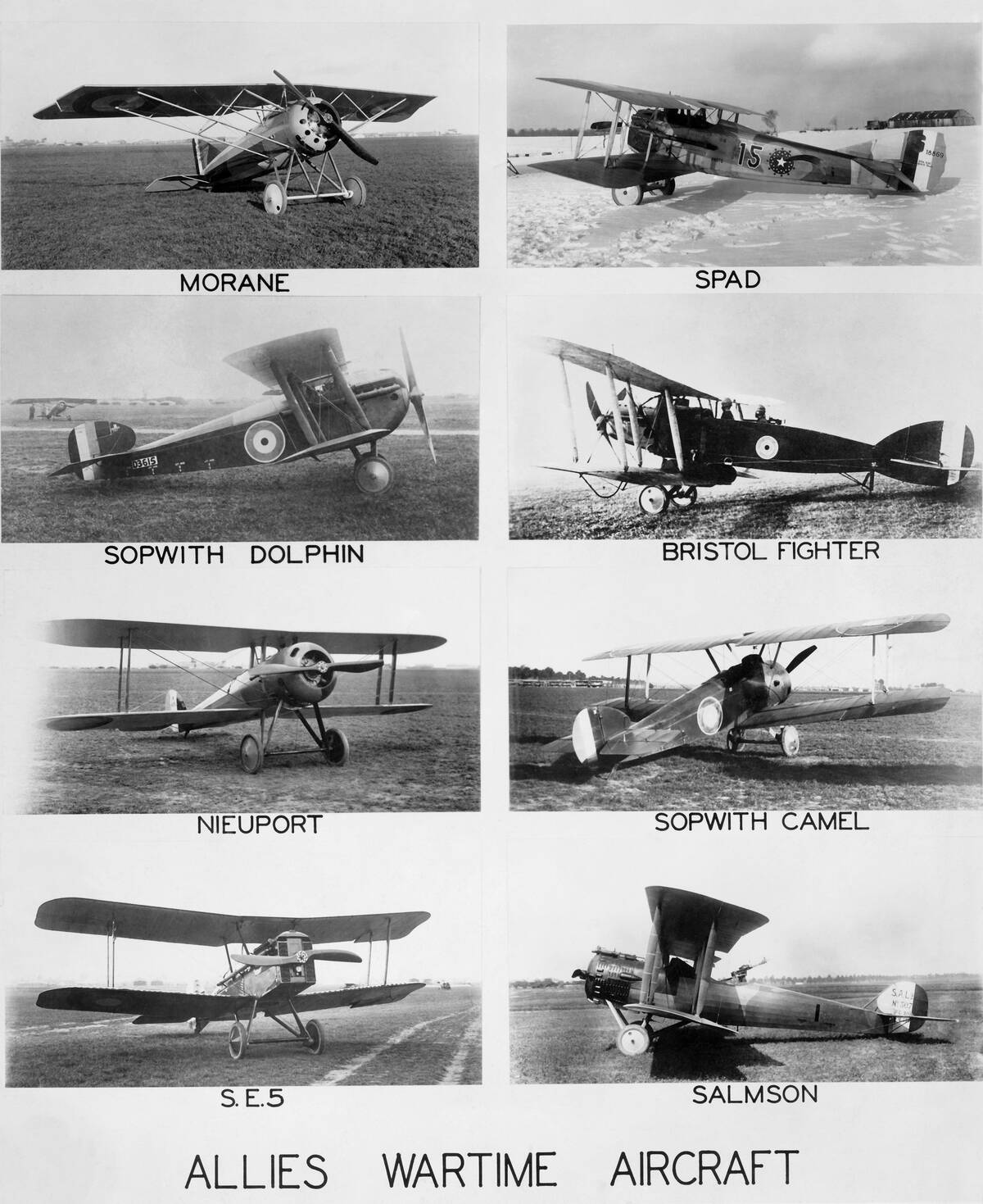 Allies World War I Aircraft