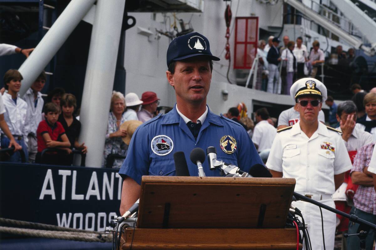 American Oceanographer Robert Ballard