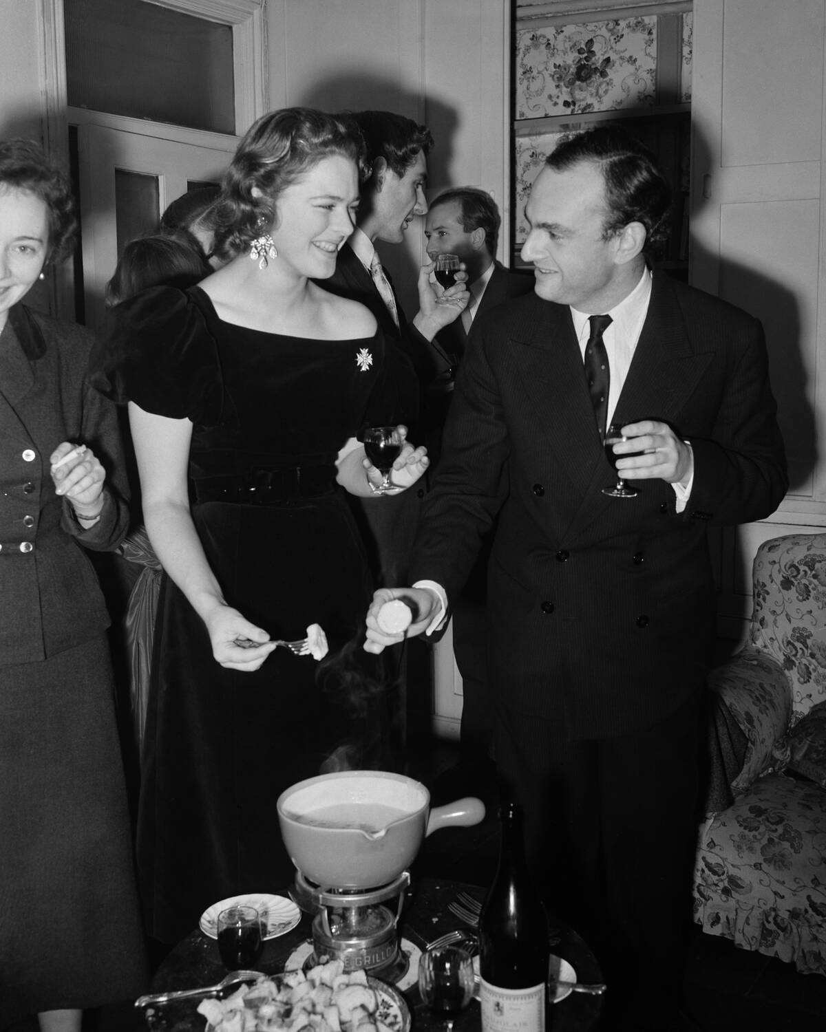 Antonia Pakenham And Richard Wollheim, 1955