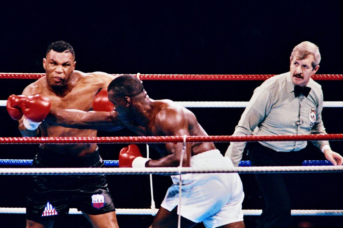 BOXING-JPN-TYSON-DOUGLAS-TOKYO DOME