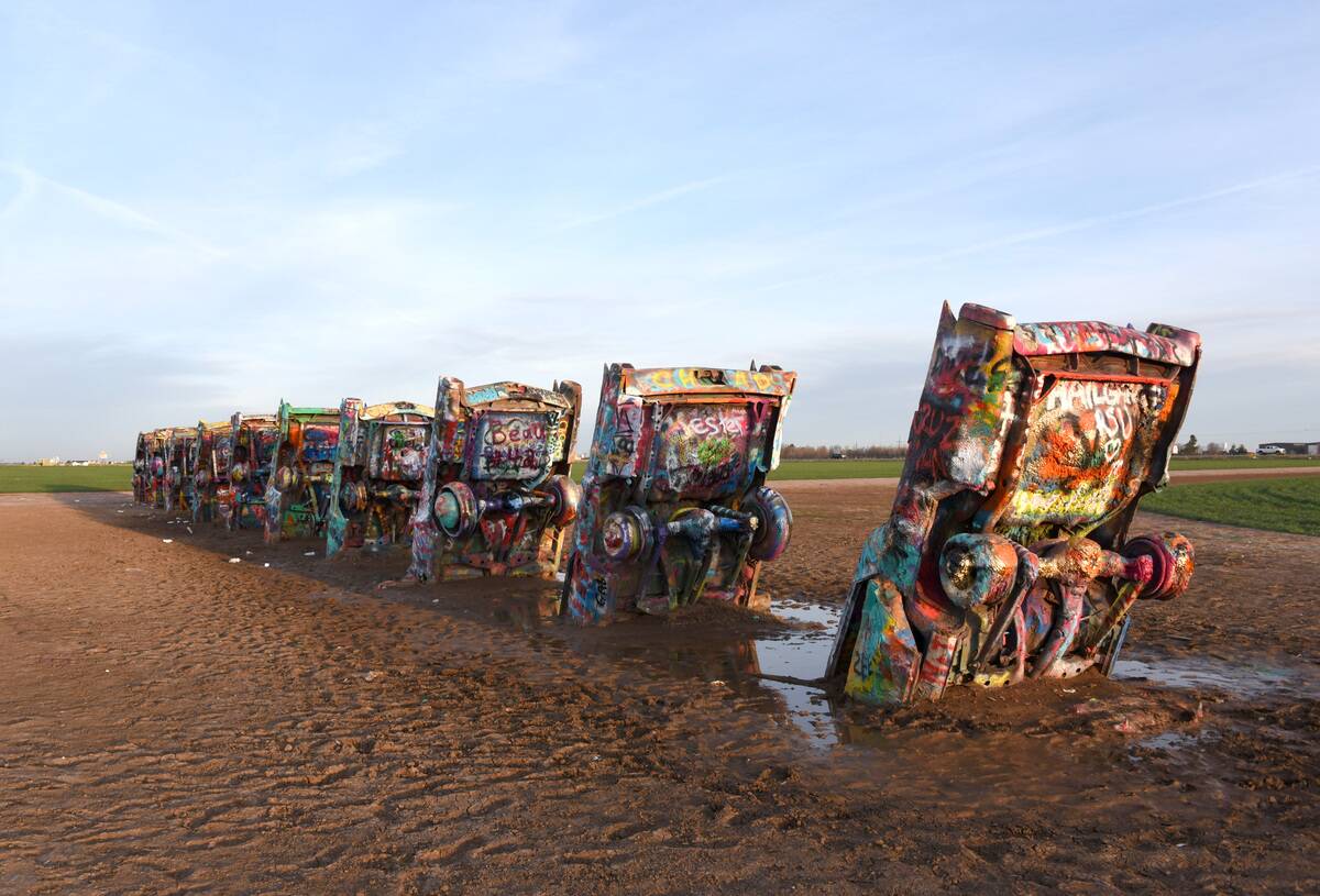 Cadillac Ranch...