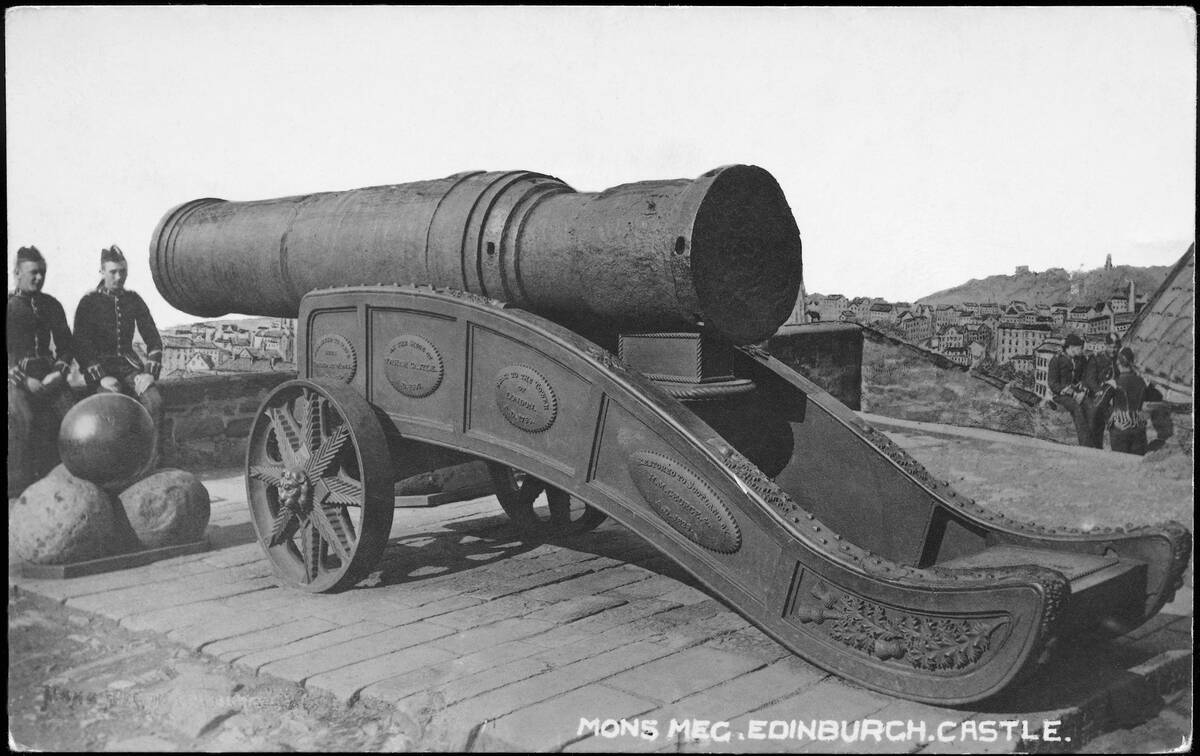 Cannon At Edinburgh Castle, Scotland
