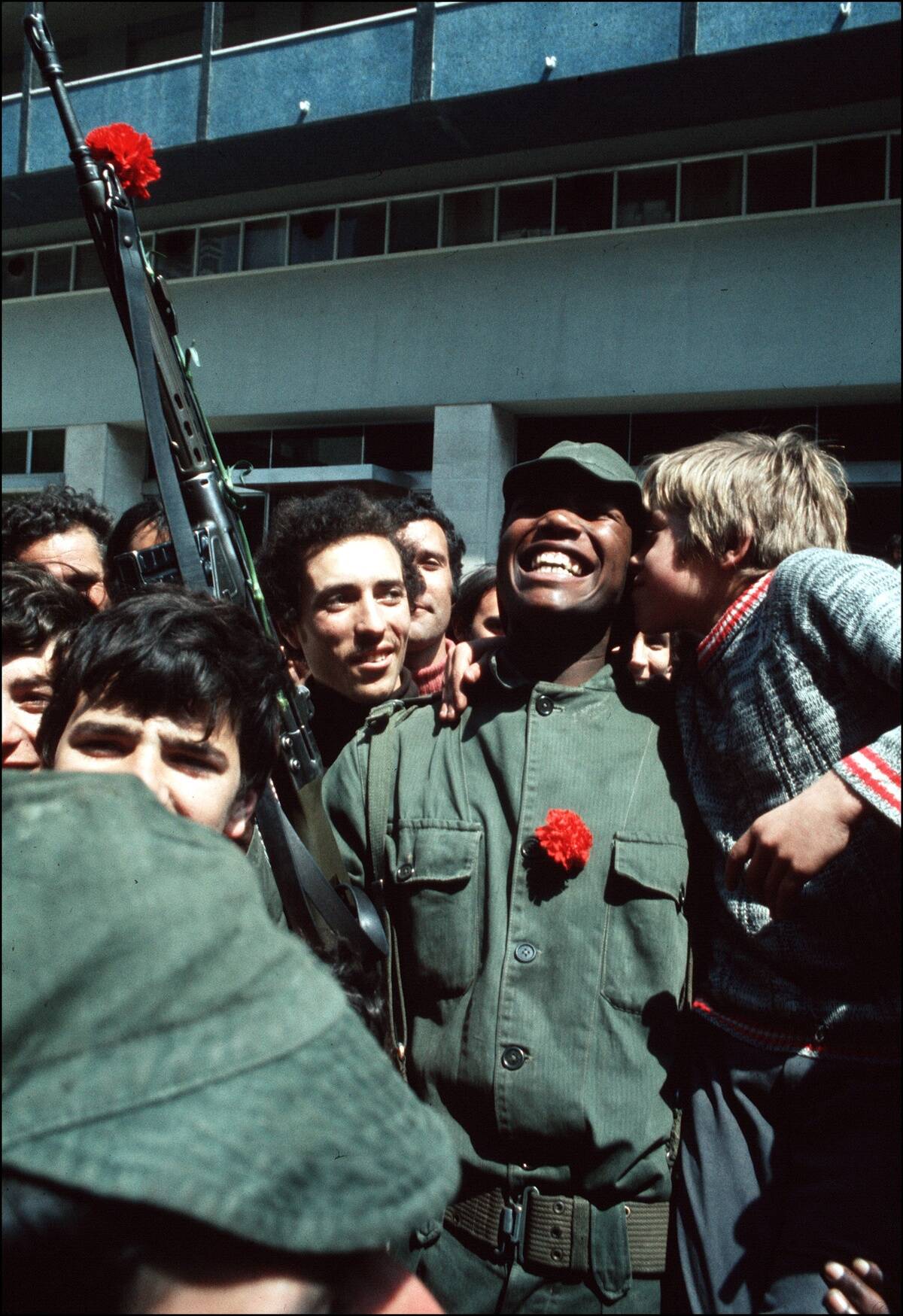 Carnation Revolution In Lisbon, Portugal On April 25, 1974