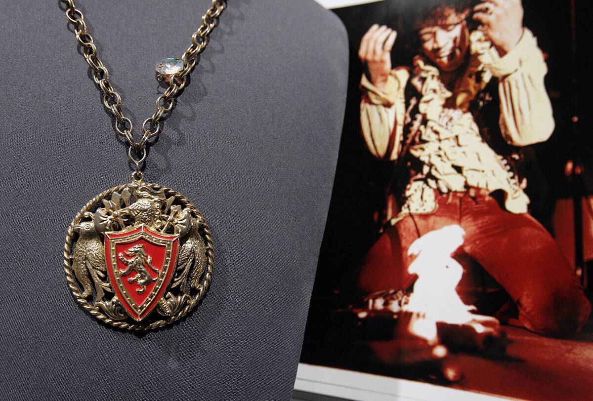 Christie's To Auction Off Rock And Pop Memorabilia