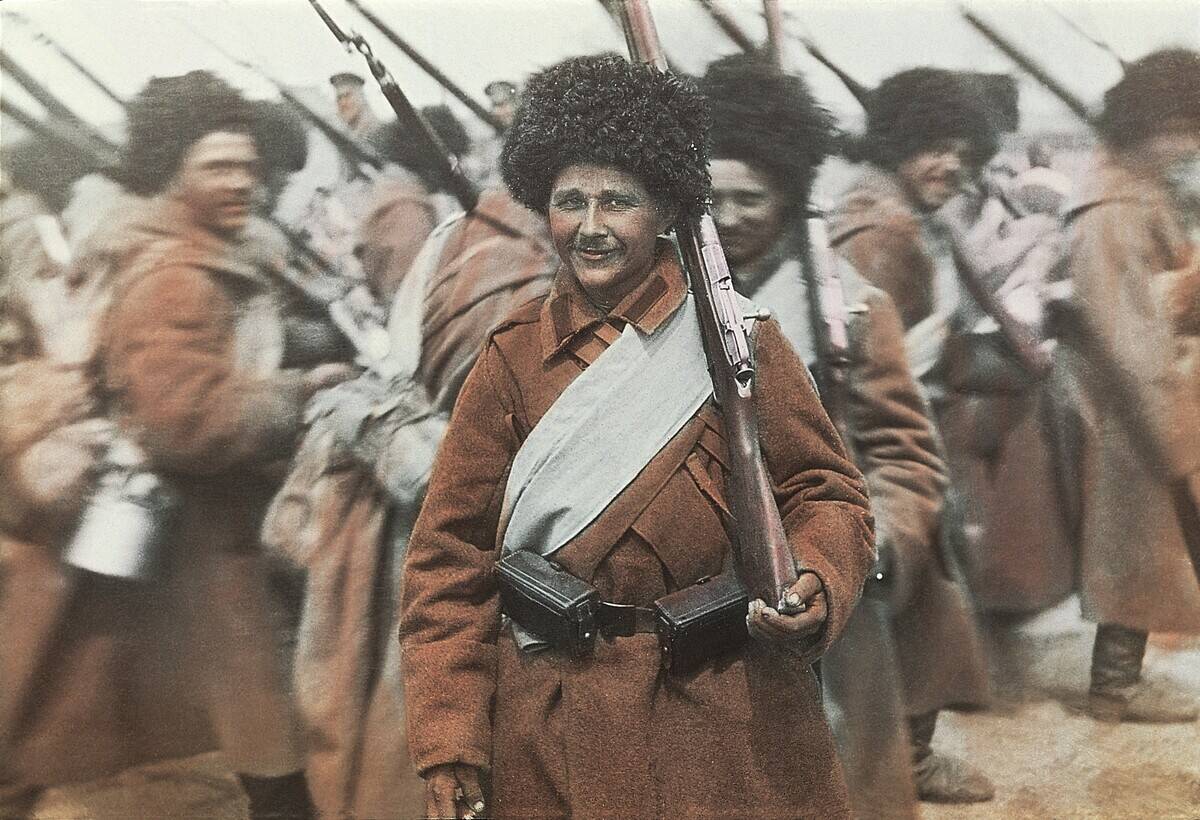 Cossack Soldiers At Port Arthur
