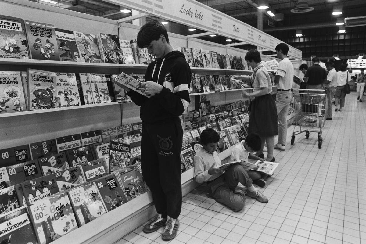 Courses de la rentrée des classes à Paris