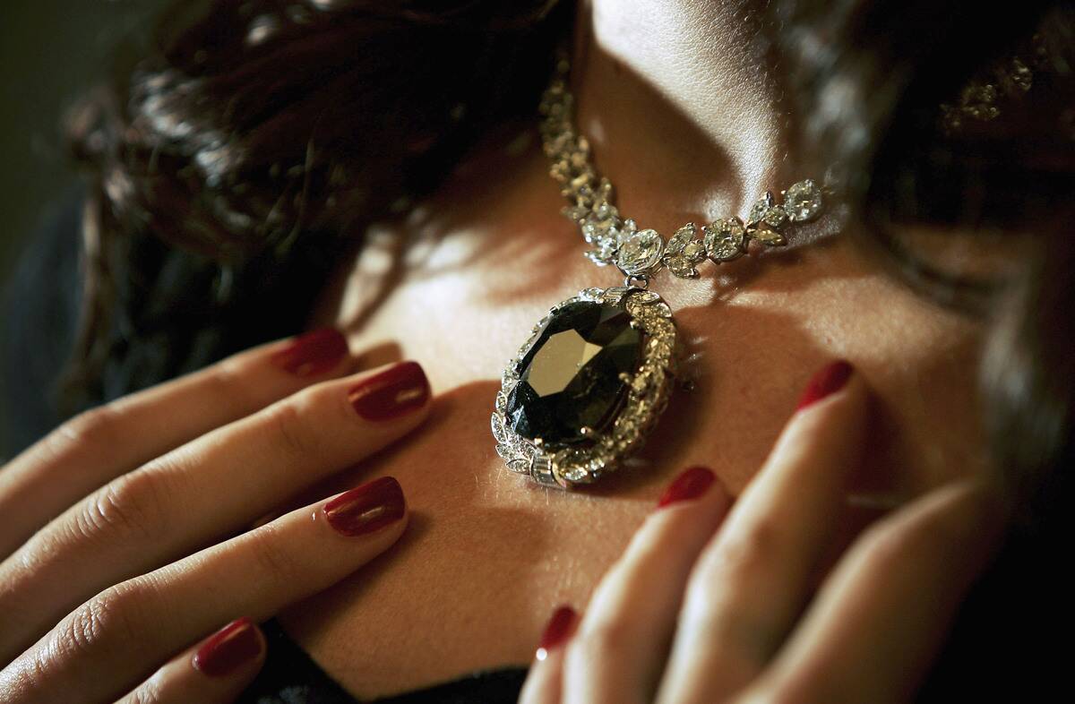 Cursed Black Diamond Goes On Display