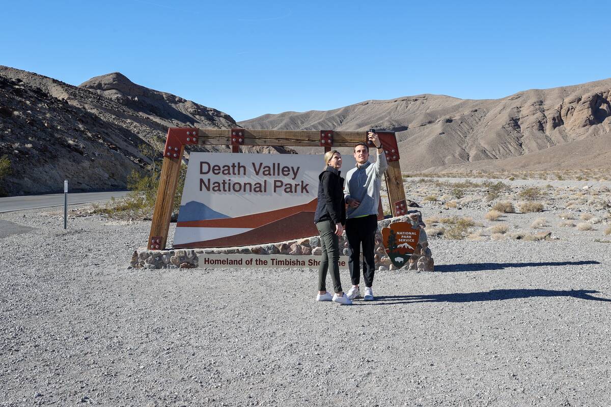 Death Valley National Park of California