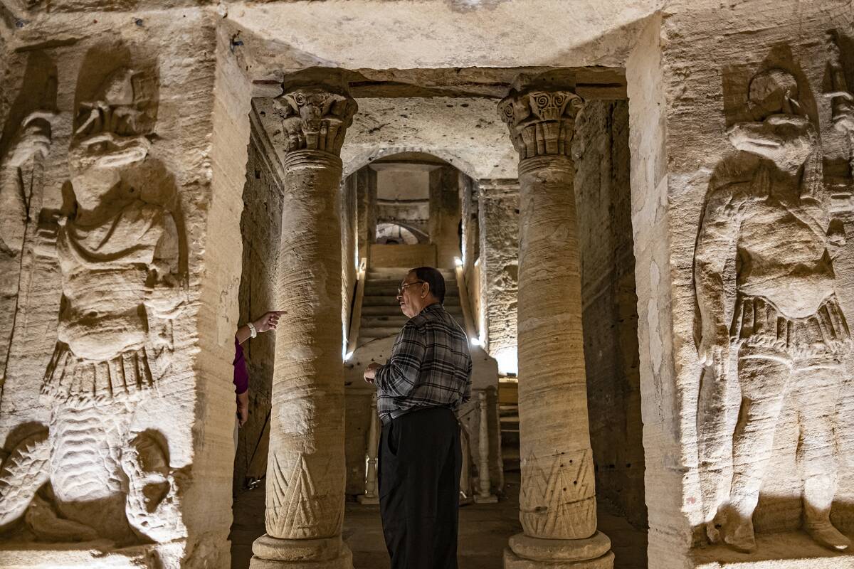 EGYPT-ARCHAEOLOGY-TOURISM