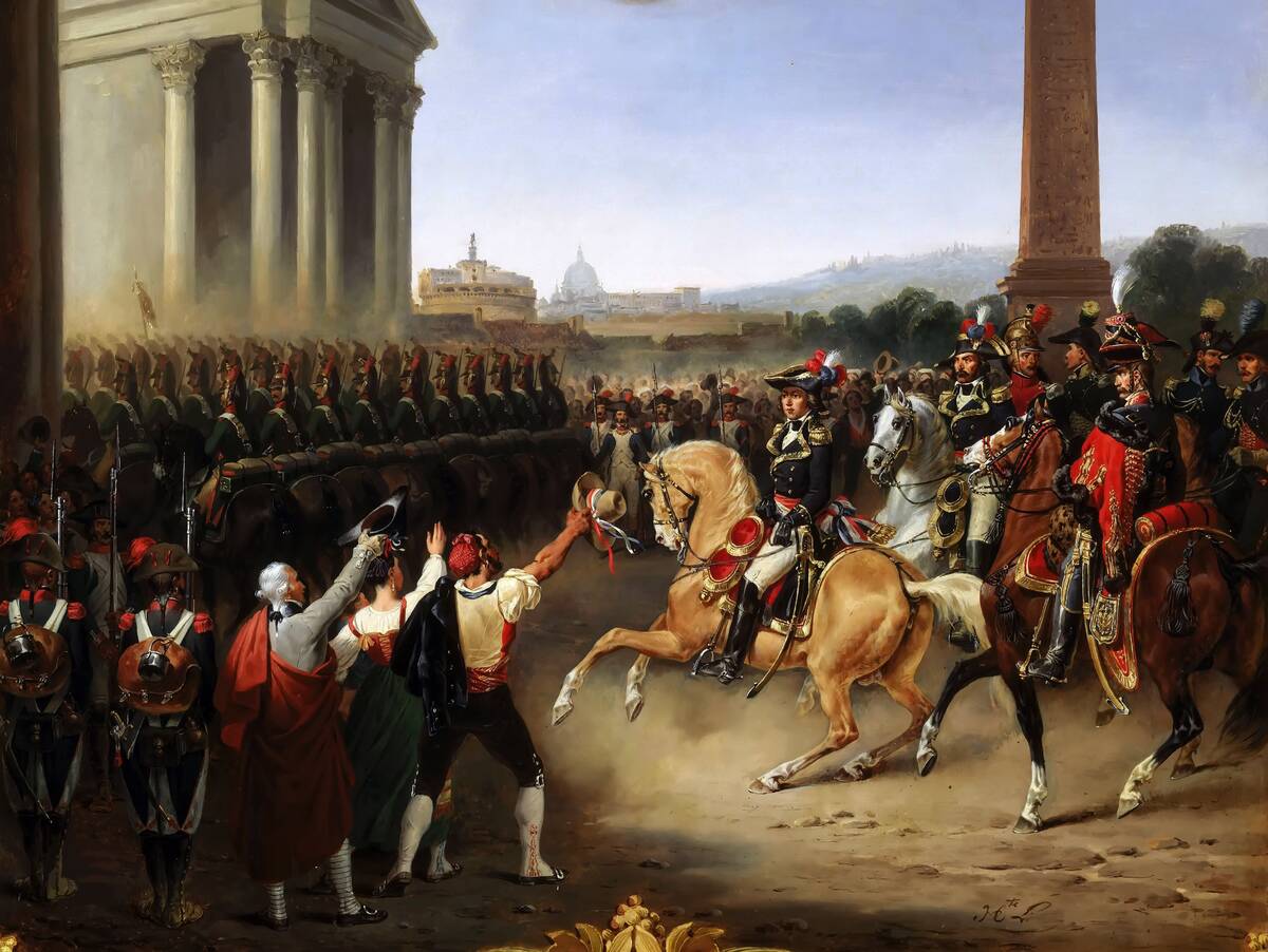 Entry Of The French Army In Rome