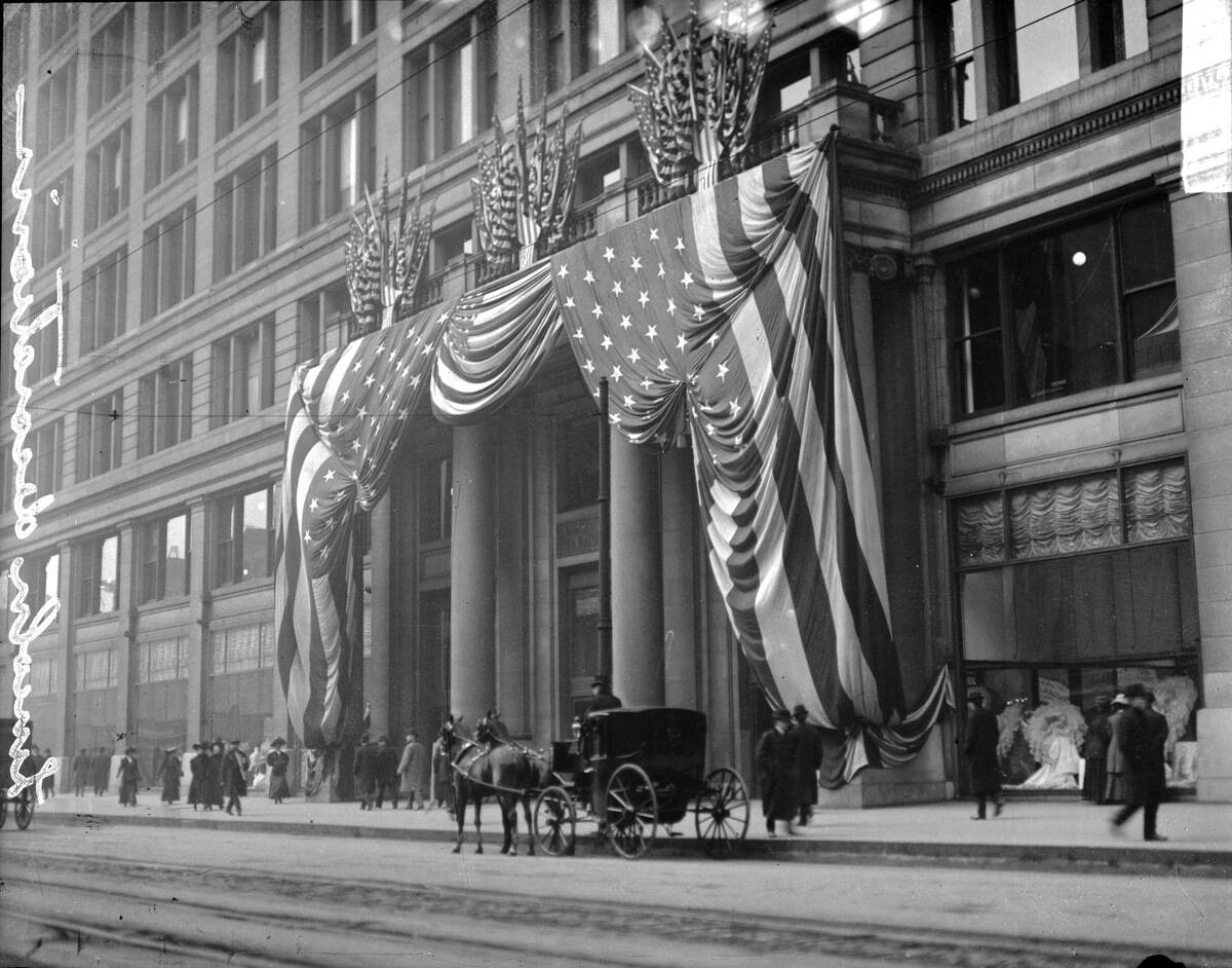 Exterior View Of Marshall Field Store