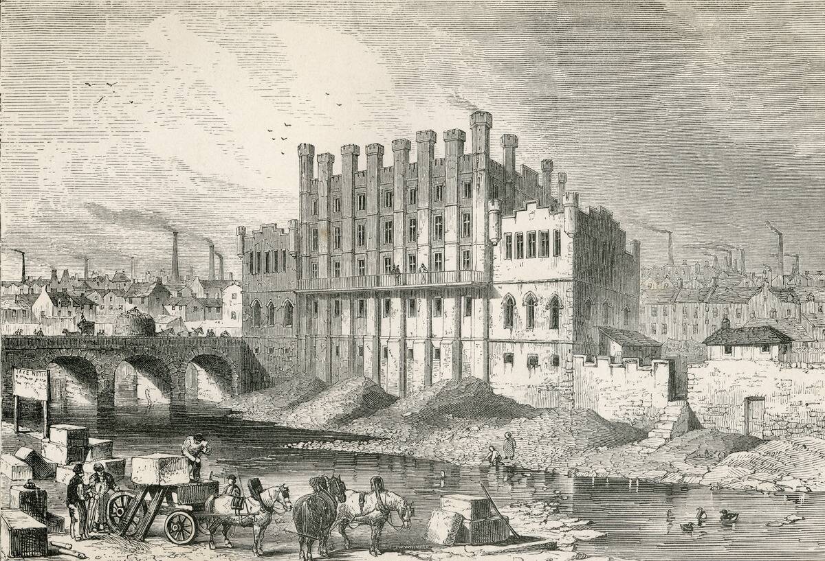 Exterior View The Castle Grinding Mill