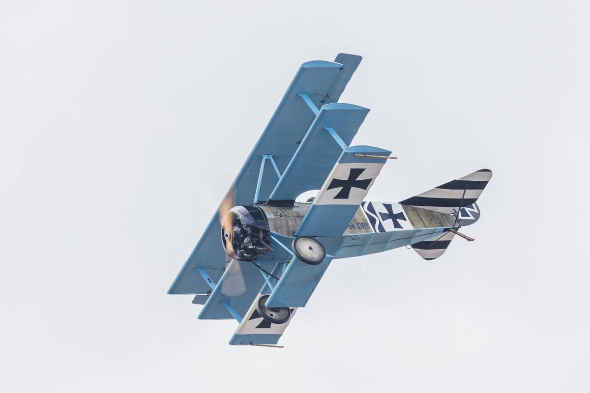 Fokker Dr1 triplane.
