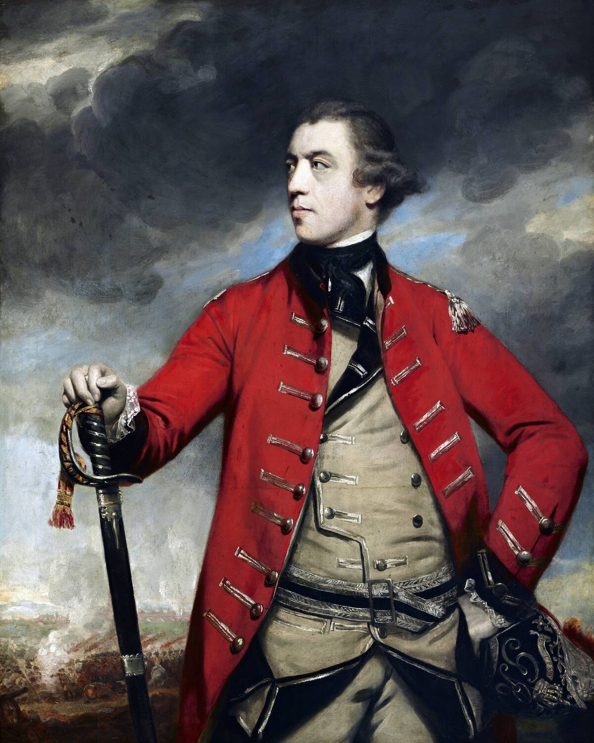 General John Burgoyne by Sir Joshua Reynolds